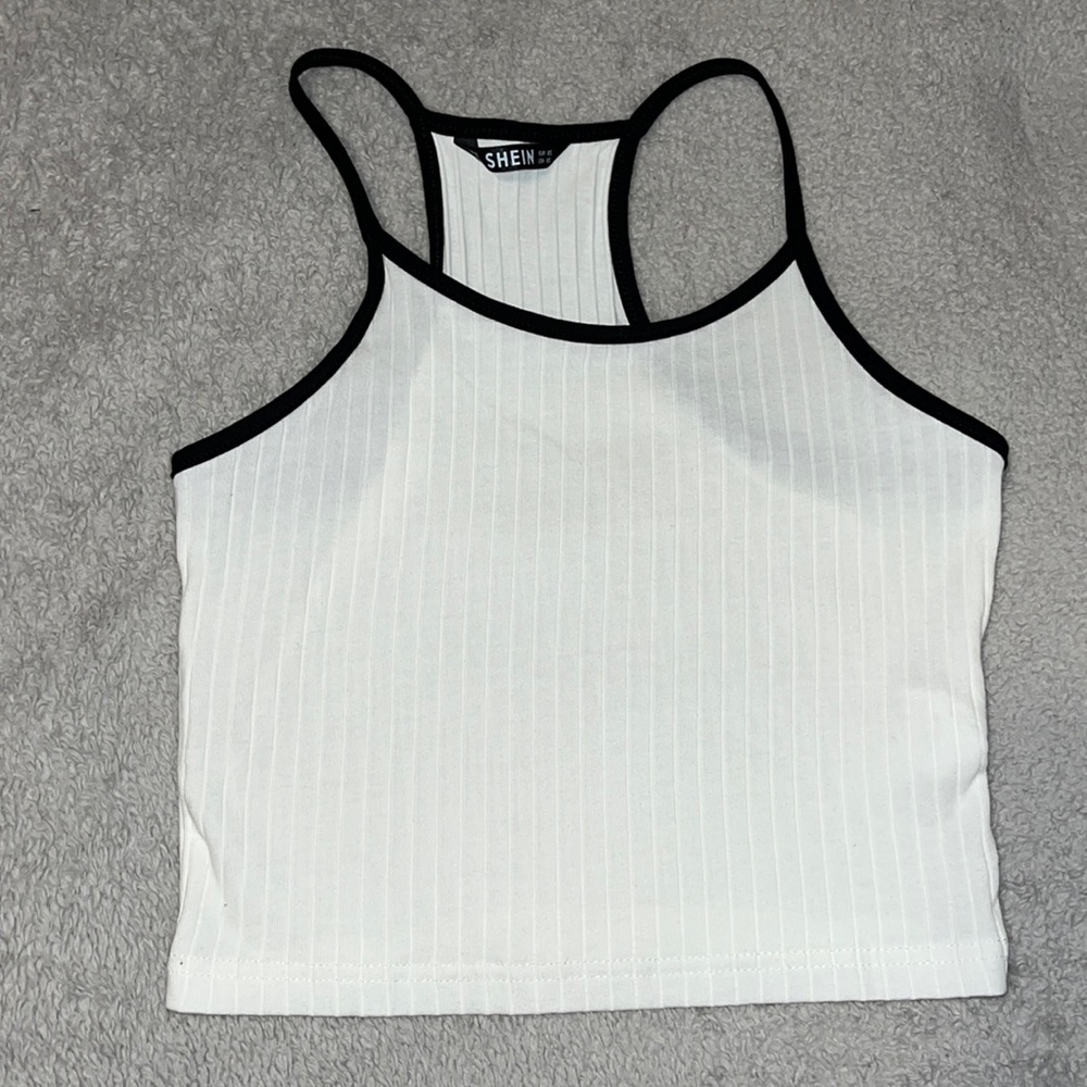 White Crop Top